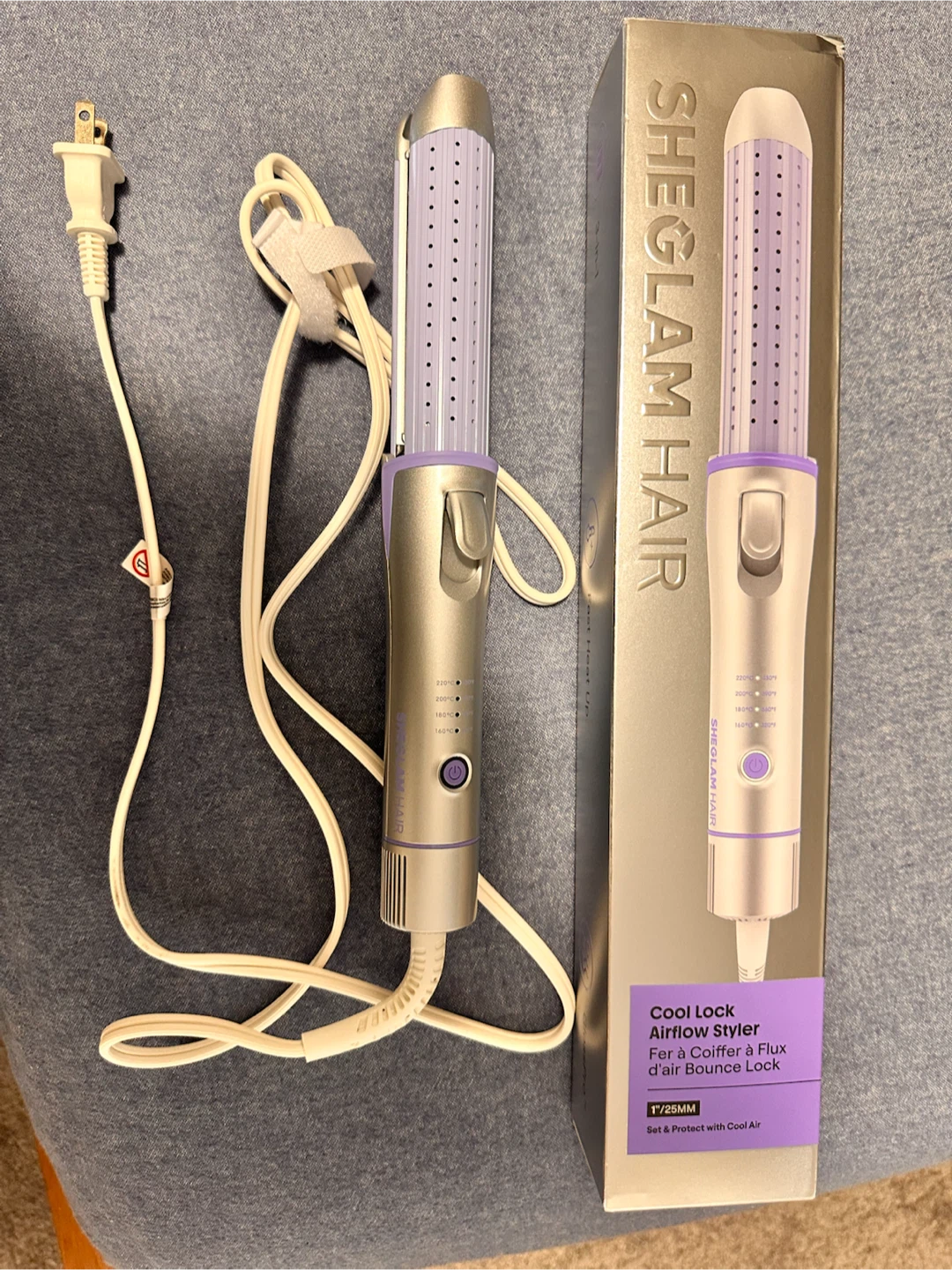 SHEGLAM HAIR Cool Lock Airflow Styler 1" / 25MM