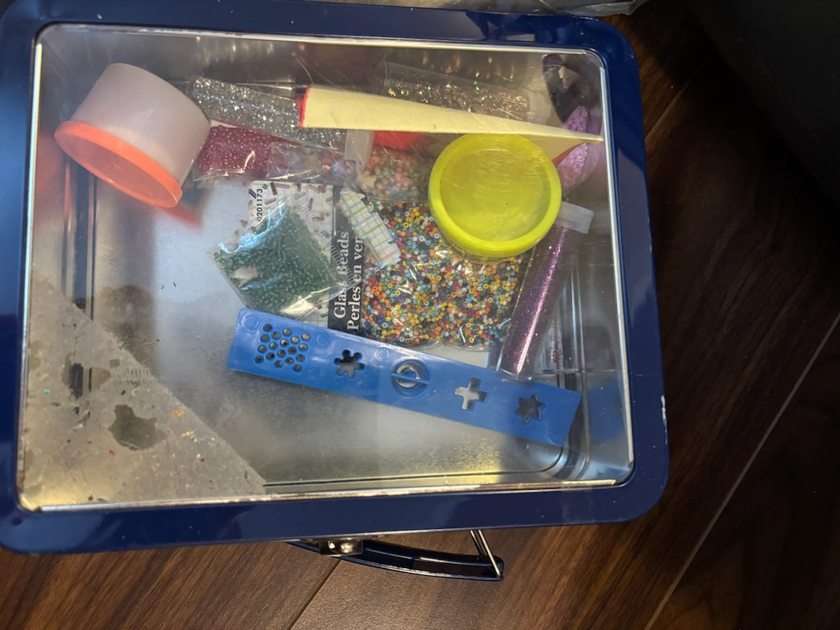 Art supplies, beads, crafts, stencils - photo 3