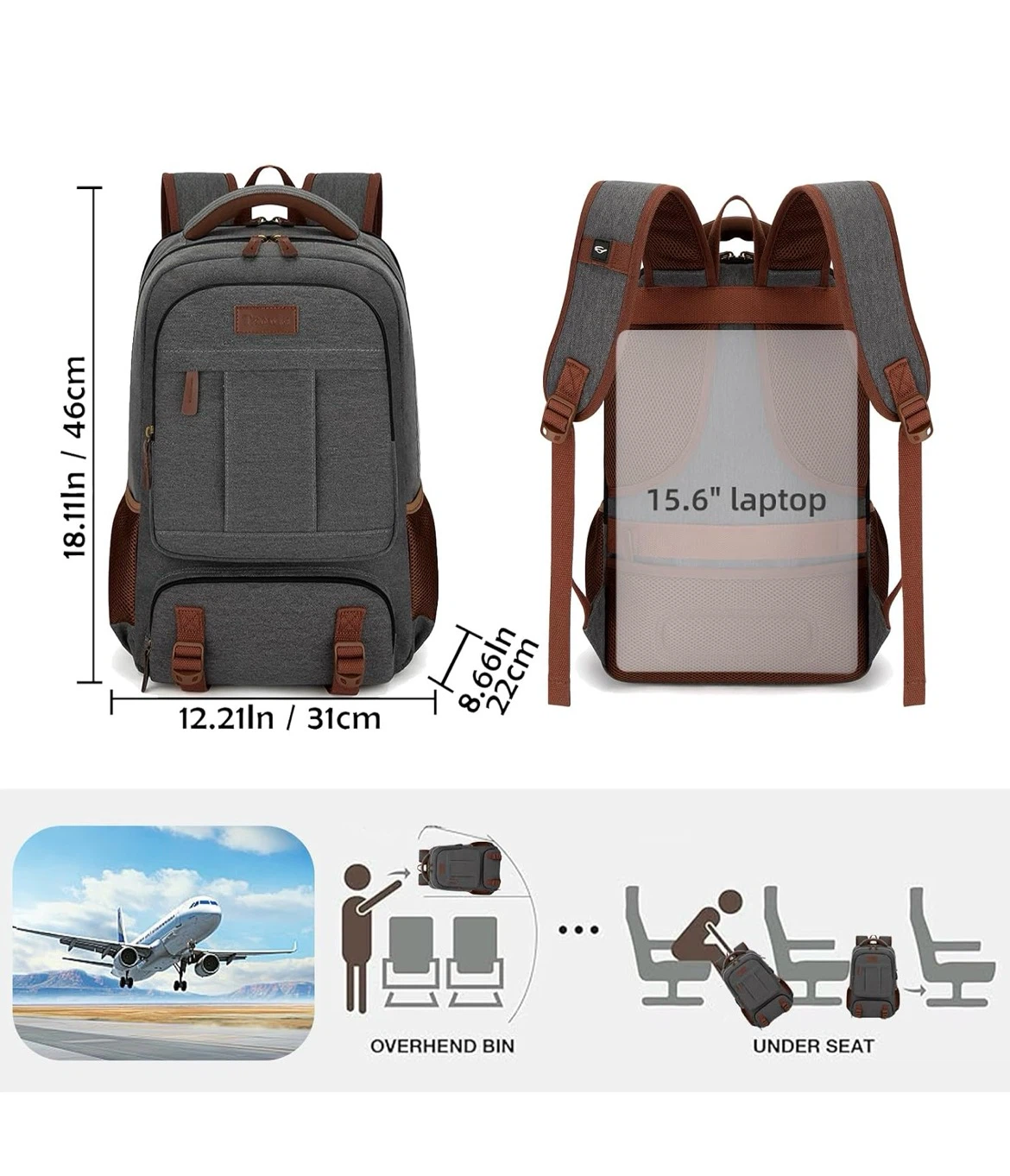 Tzowla Grey Backpack - photo 2