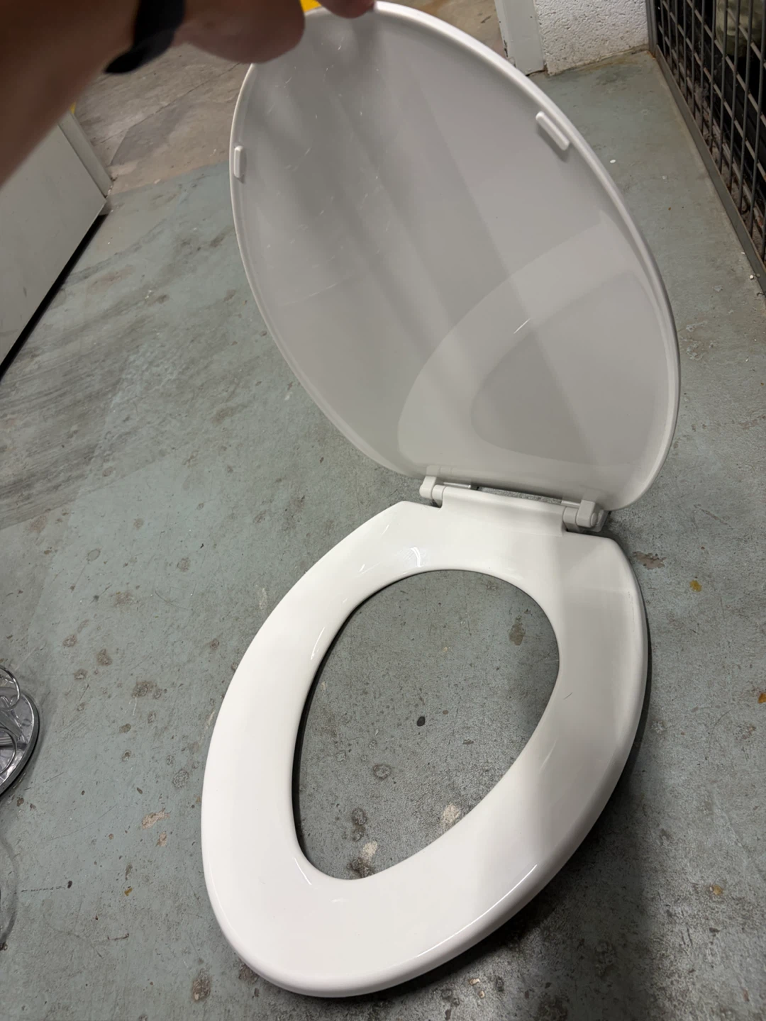 Toilet seat, long