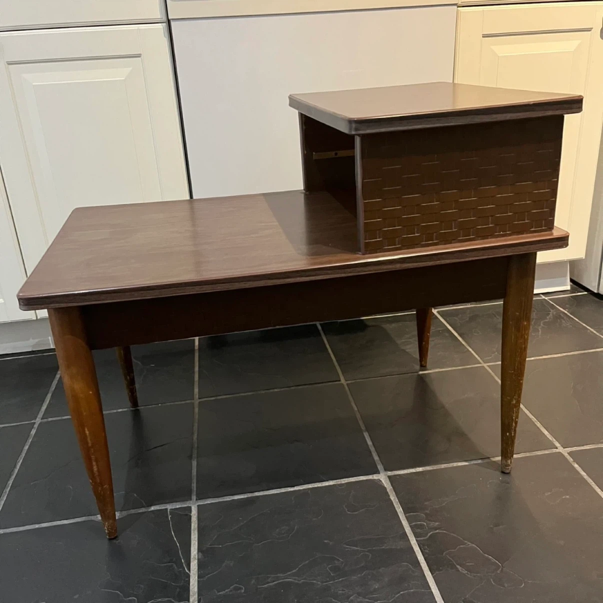 Vintage Two-Tiered End Table
