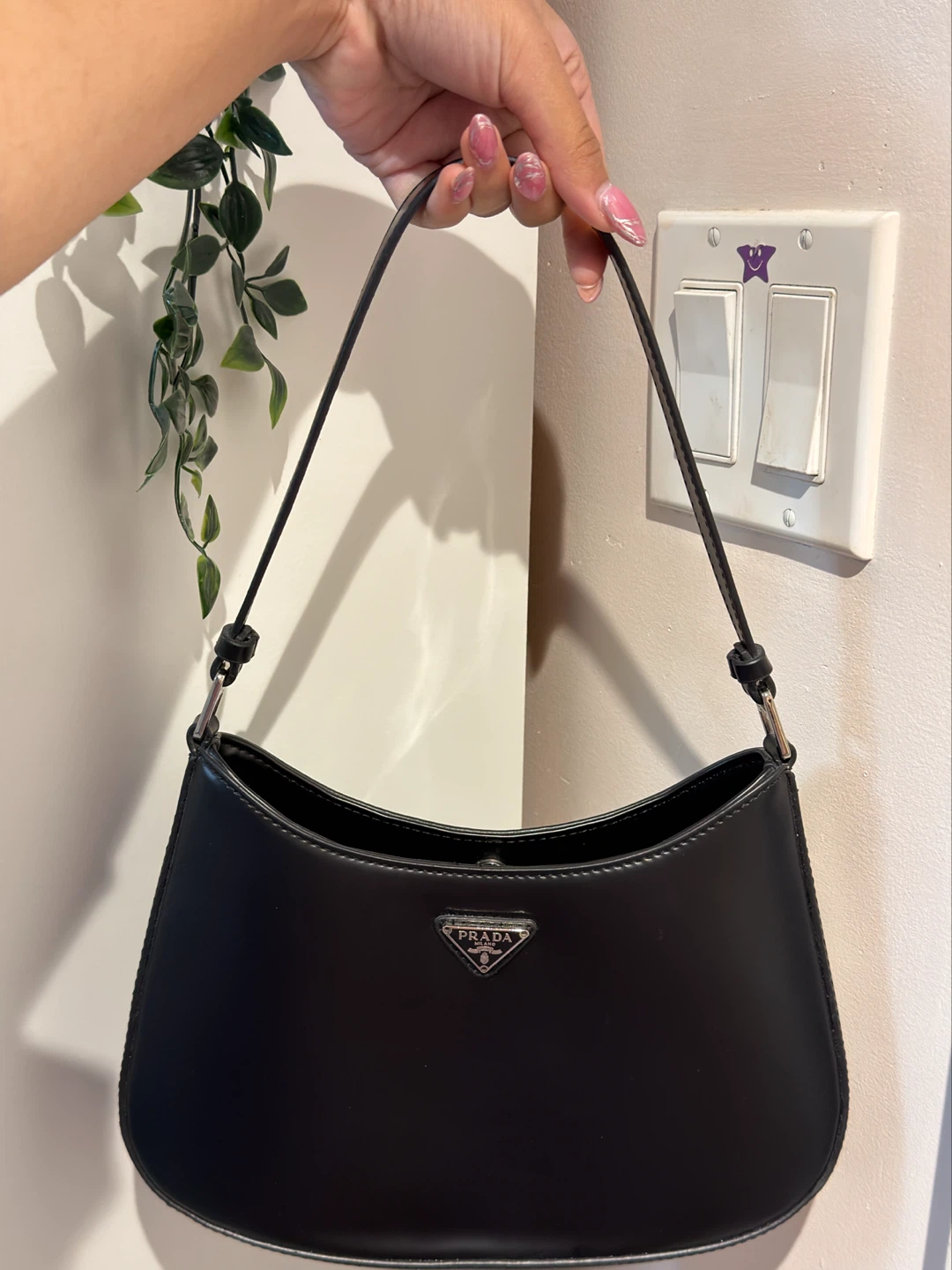 Prada Black Cleo Bag 1:1