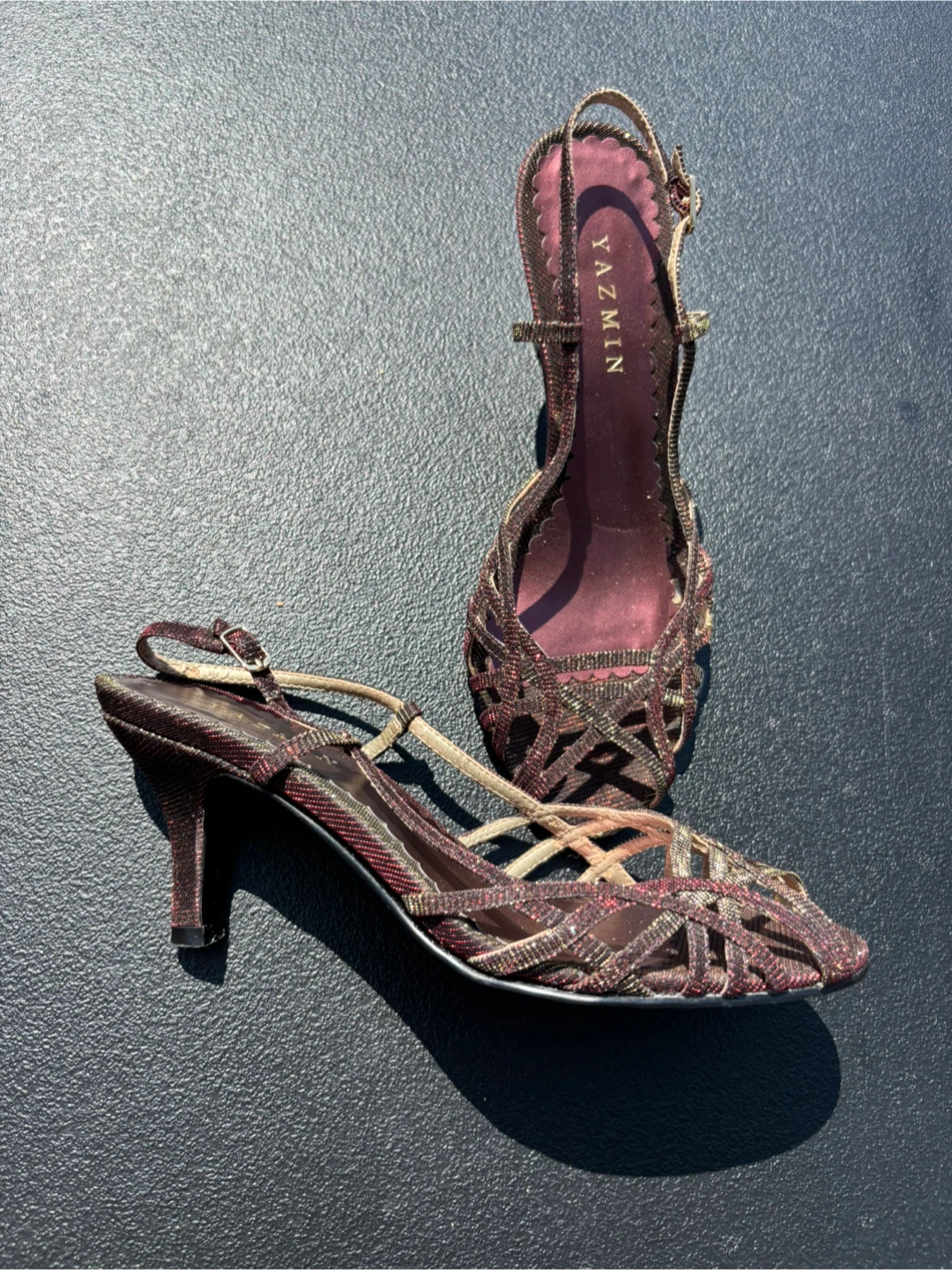 Women’s Sandal Heels - size 5.5 - photo 2