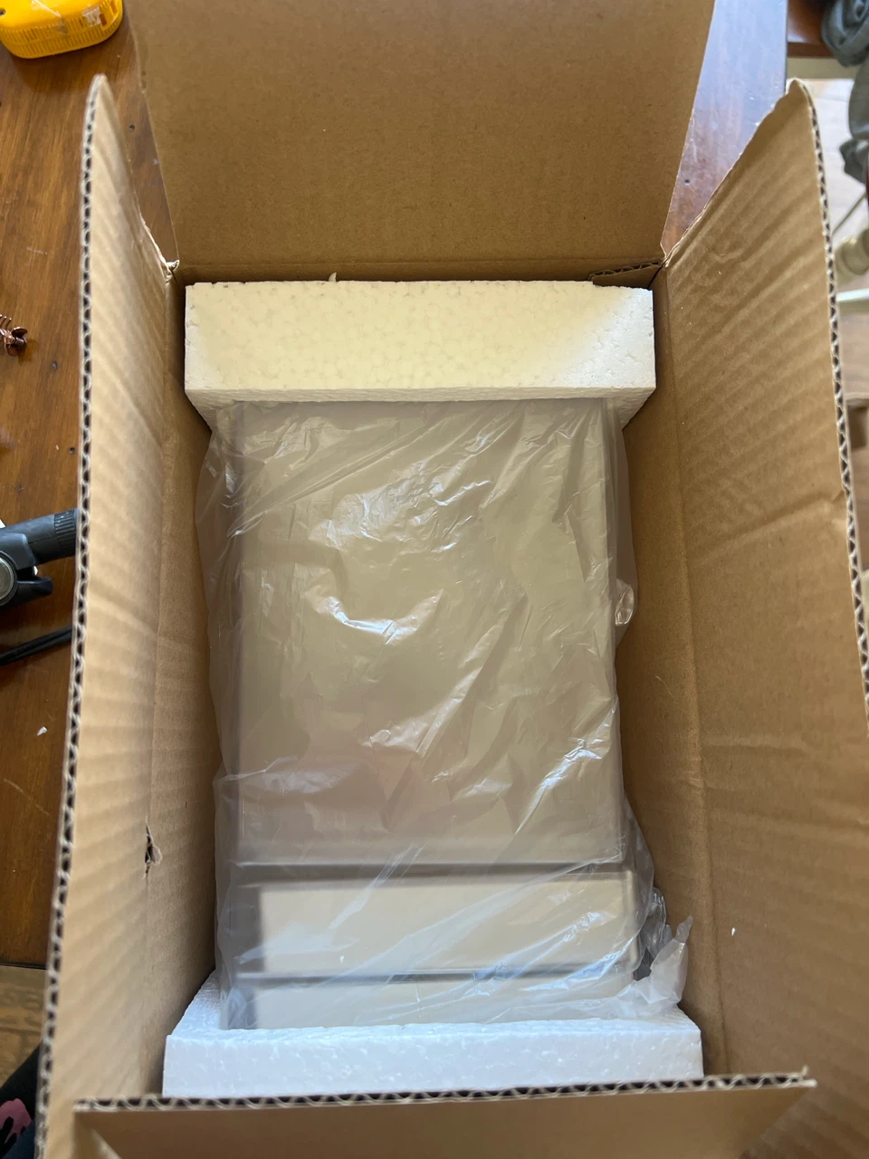 New in Box Clear Acrylic Earring Organizer Stand with 3 Drawers - photo 3