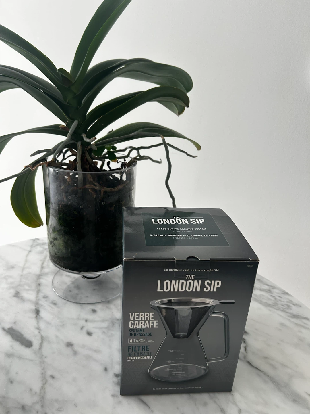 London Sip Glass Pour Over Coffee Carafe – $30 (Brand New)