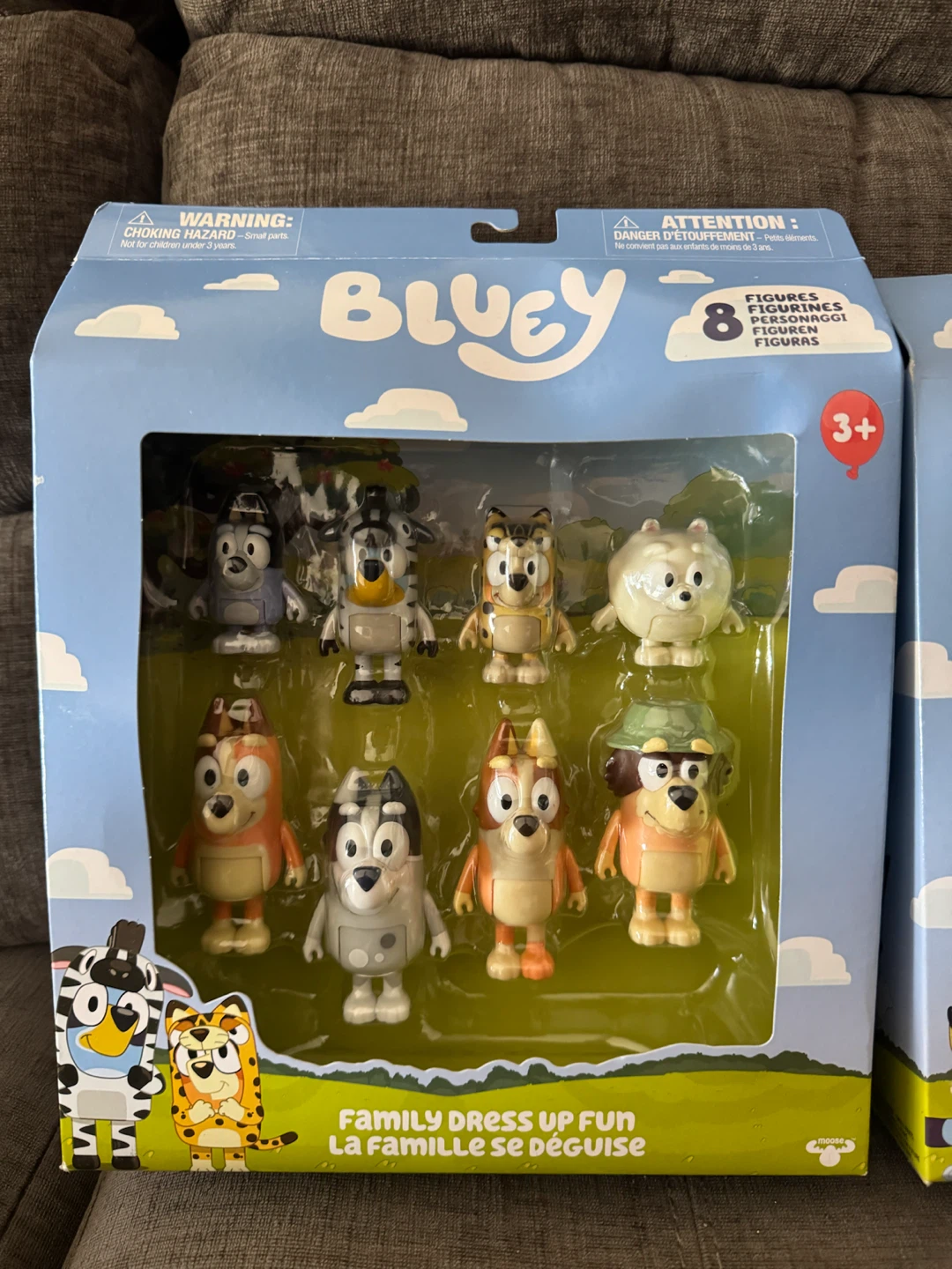 Bluey Family Dress Up Fun Figures (8 Pack)