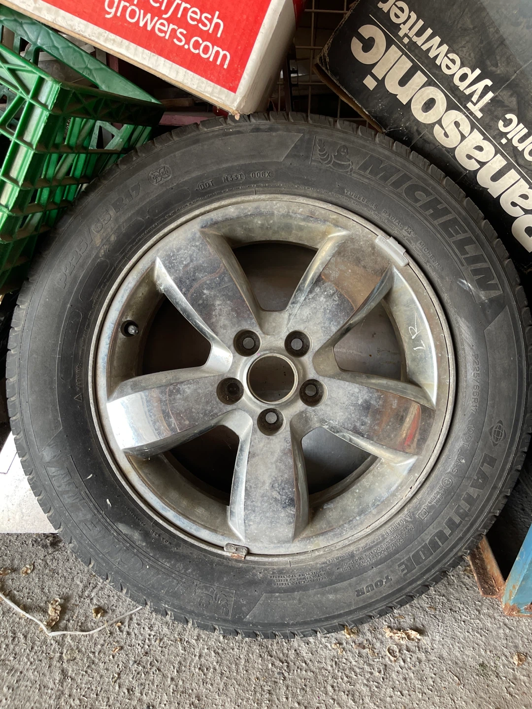Michelin Latitude Tour All Season Tire with Rim