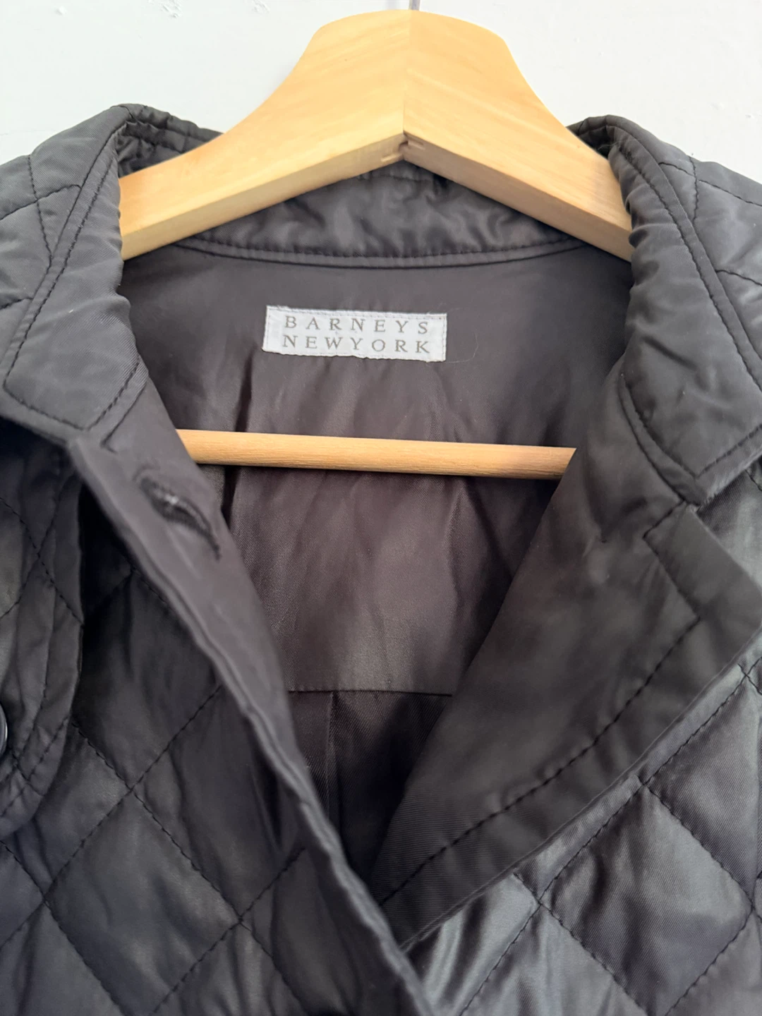 Barneys New York Quilted Trench Coat - photo 2
