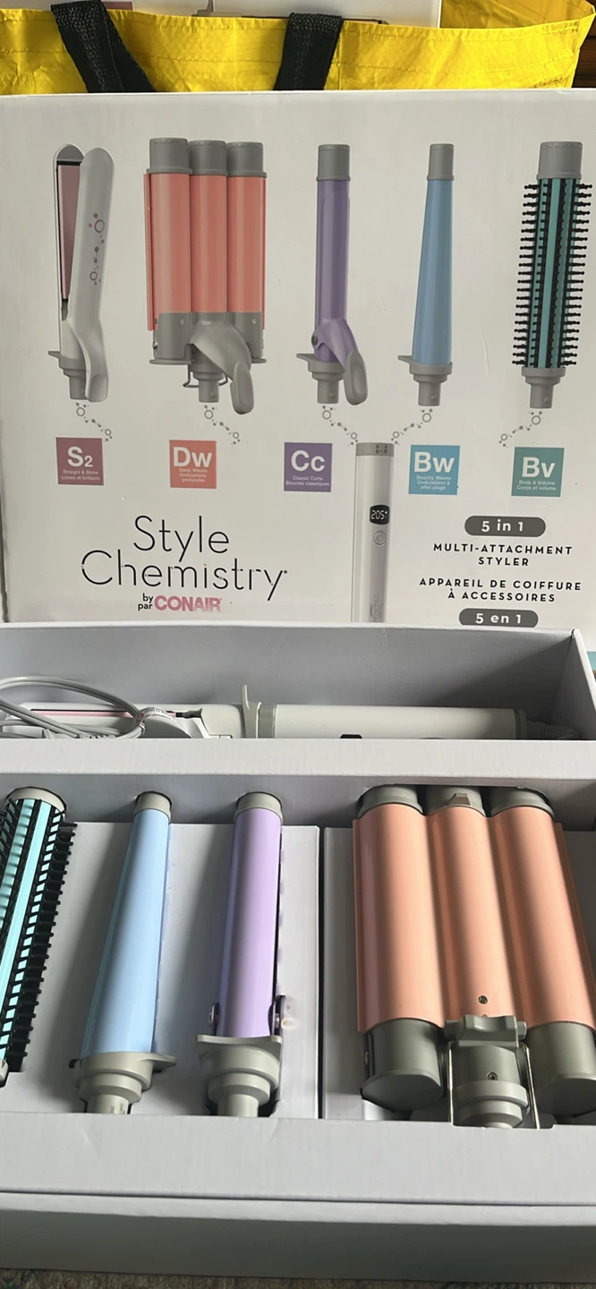 Conair Style Chemistry 5-in-1 Multi-Attachment Styler