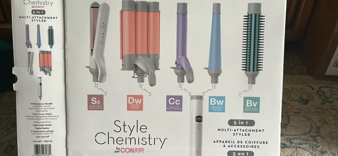 Conair Style Chemistry 5-in-1 Multi-Attachment Styler - photo 2