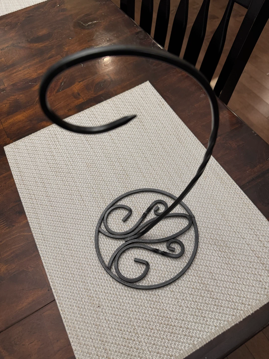 Decorative Metal Display Stand/ banana holder