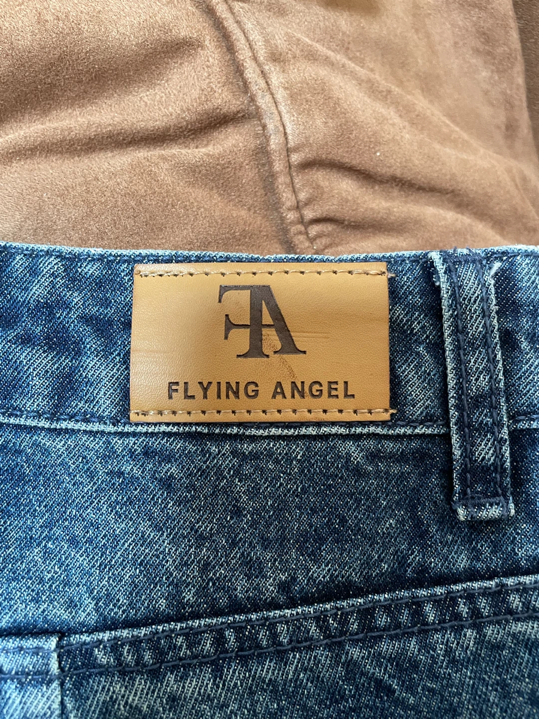 Blue Denim Cargo Pants - photo 5