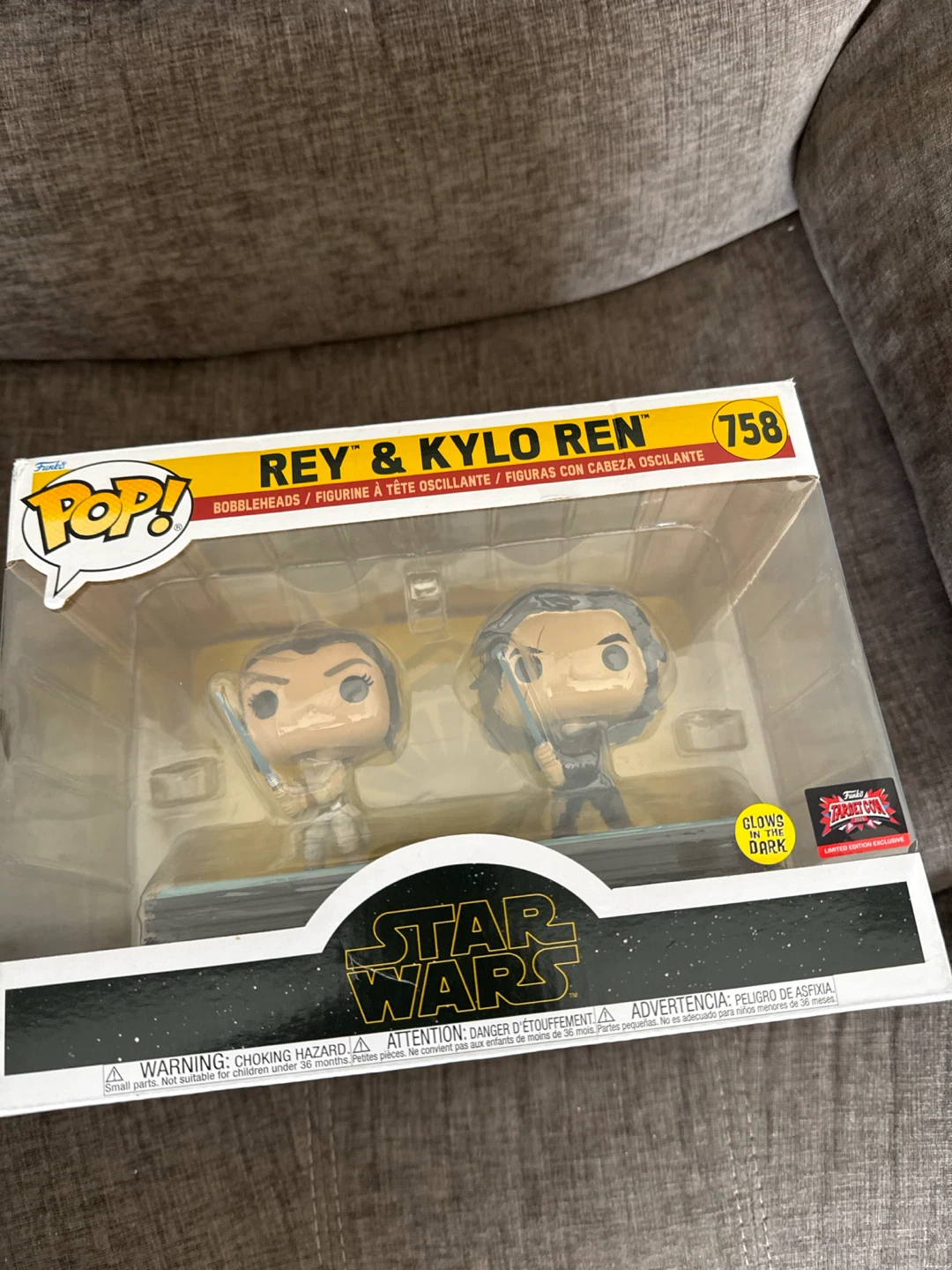 Funko Pop! Star Wars Rey & Kylo Ren 758