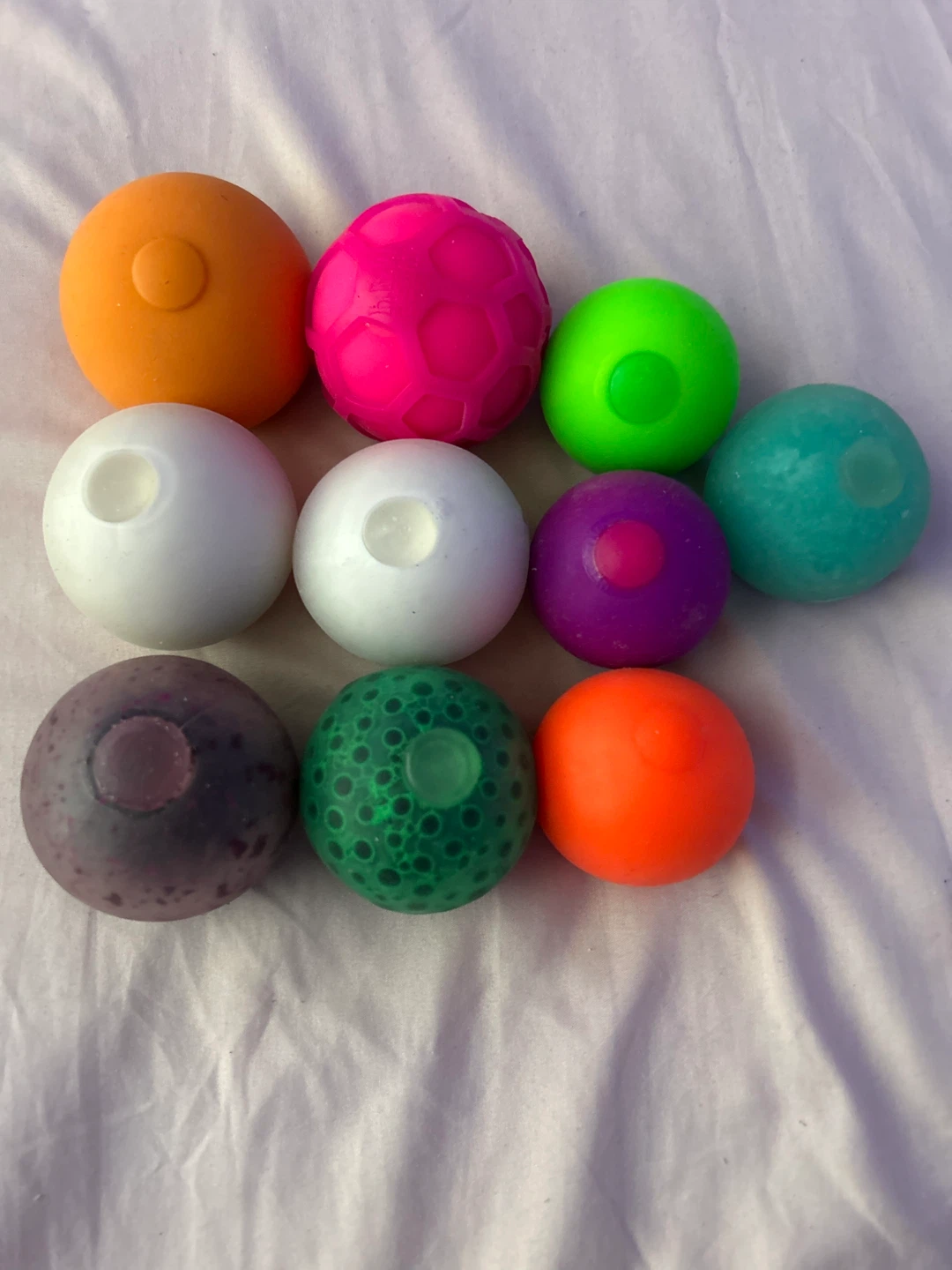Lot of 10 Squishy Stress Balls