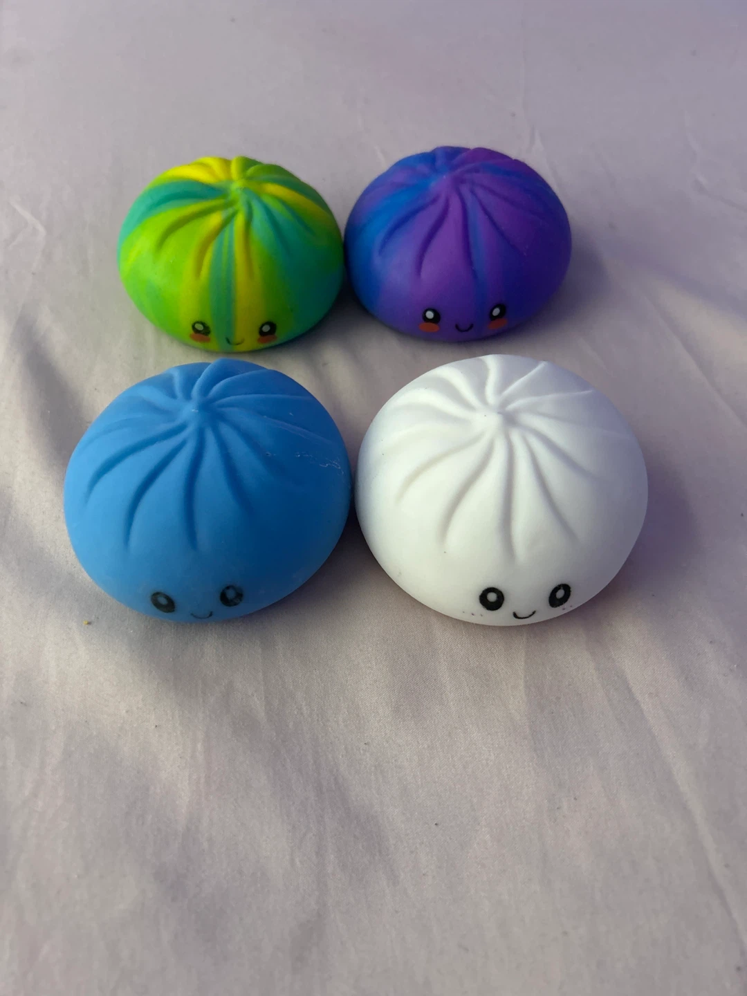 Cute Squishy Bao Bun Stress Toys (Set of 4)