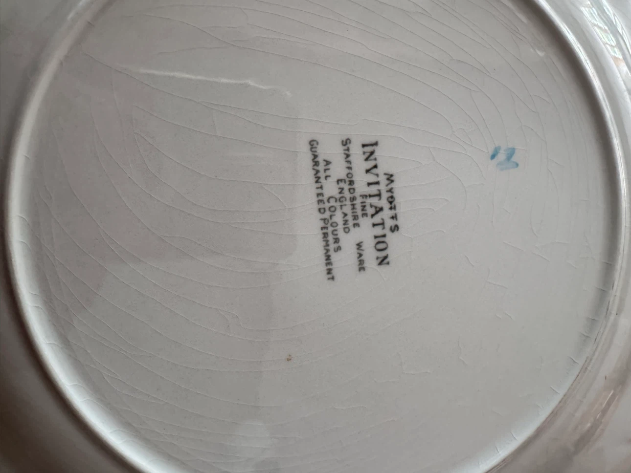 Myott Staffordshire Invitation Fine Ware Plates - photo 4