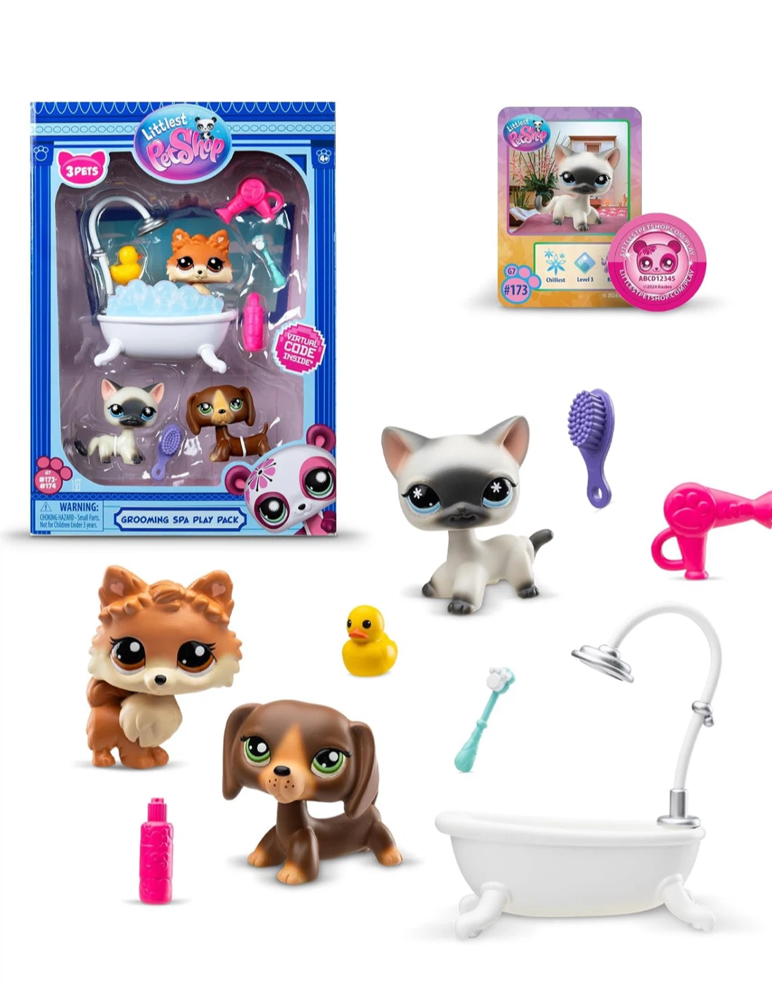 Littlest Pet Shop Grooming Spa Play Pack