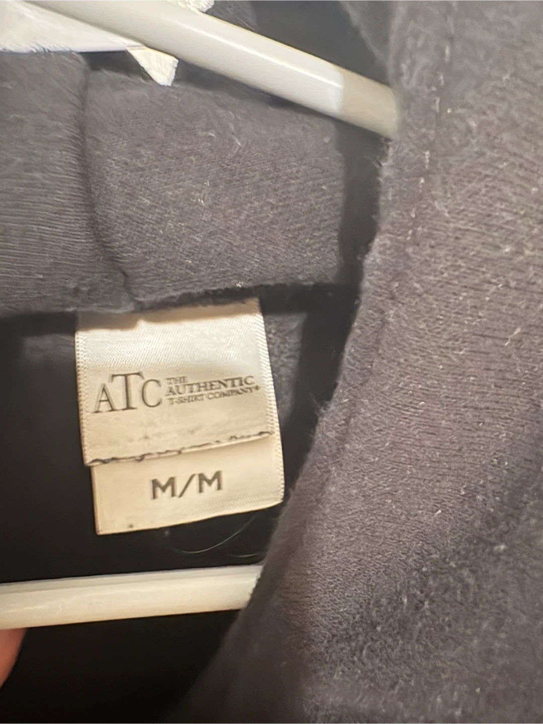 ATC The Authentic T-Shirt Company Black Hoodie Size M/M - photo 3