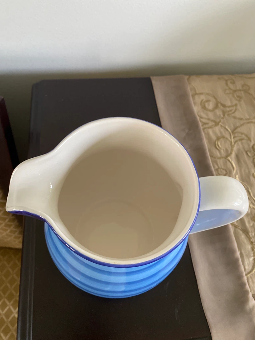 Blue Striped Pitcher - photo 2