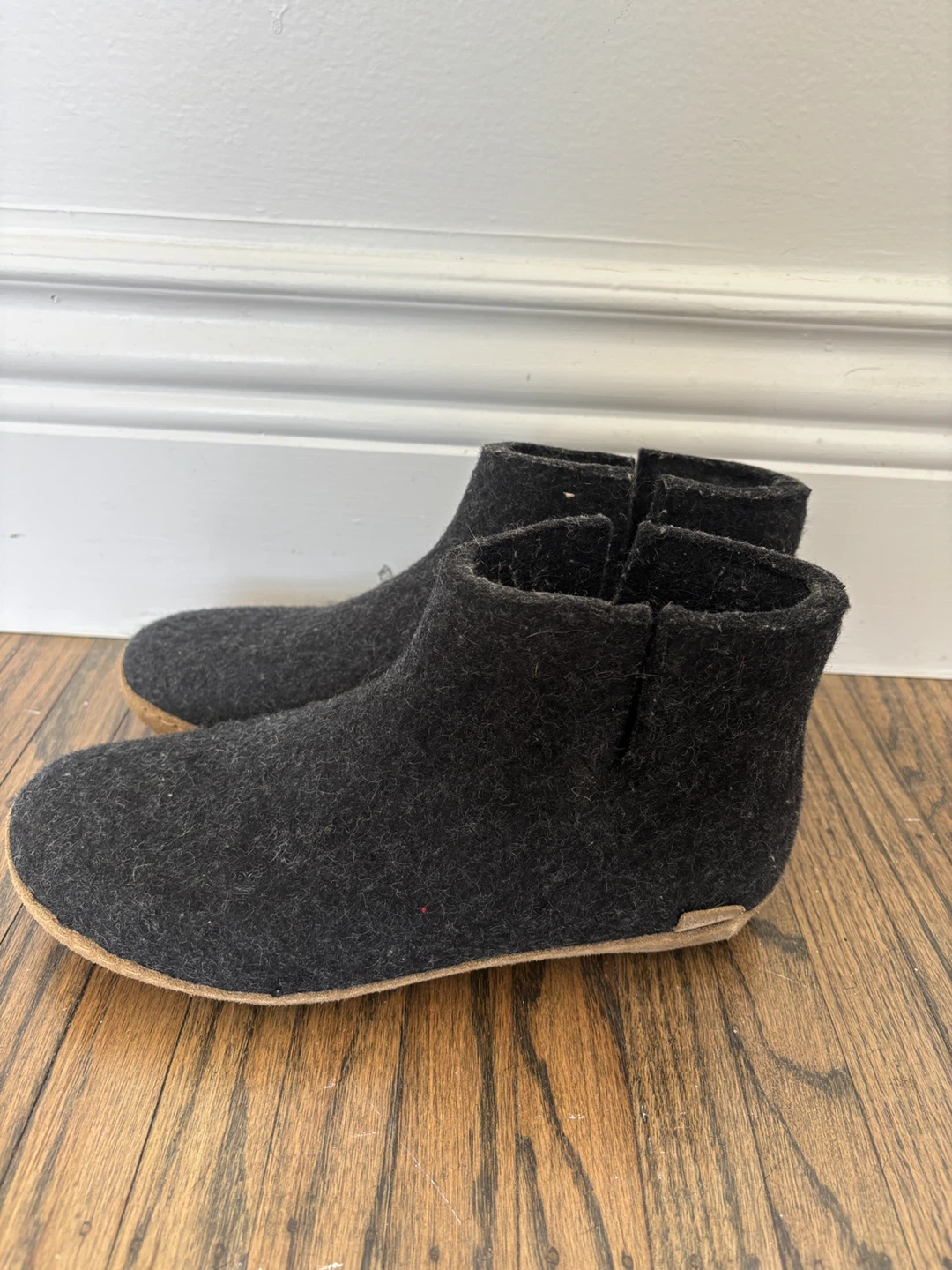Glerups Charcoal Felt Boots - photo 2