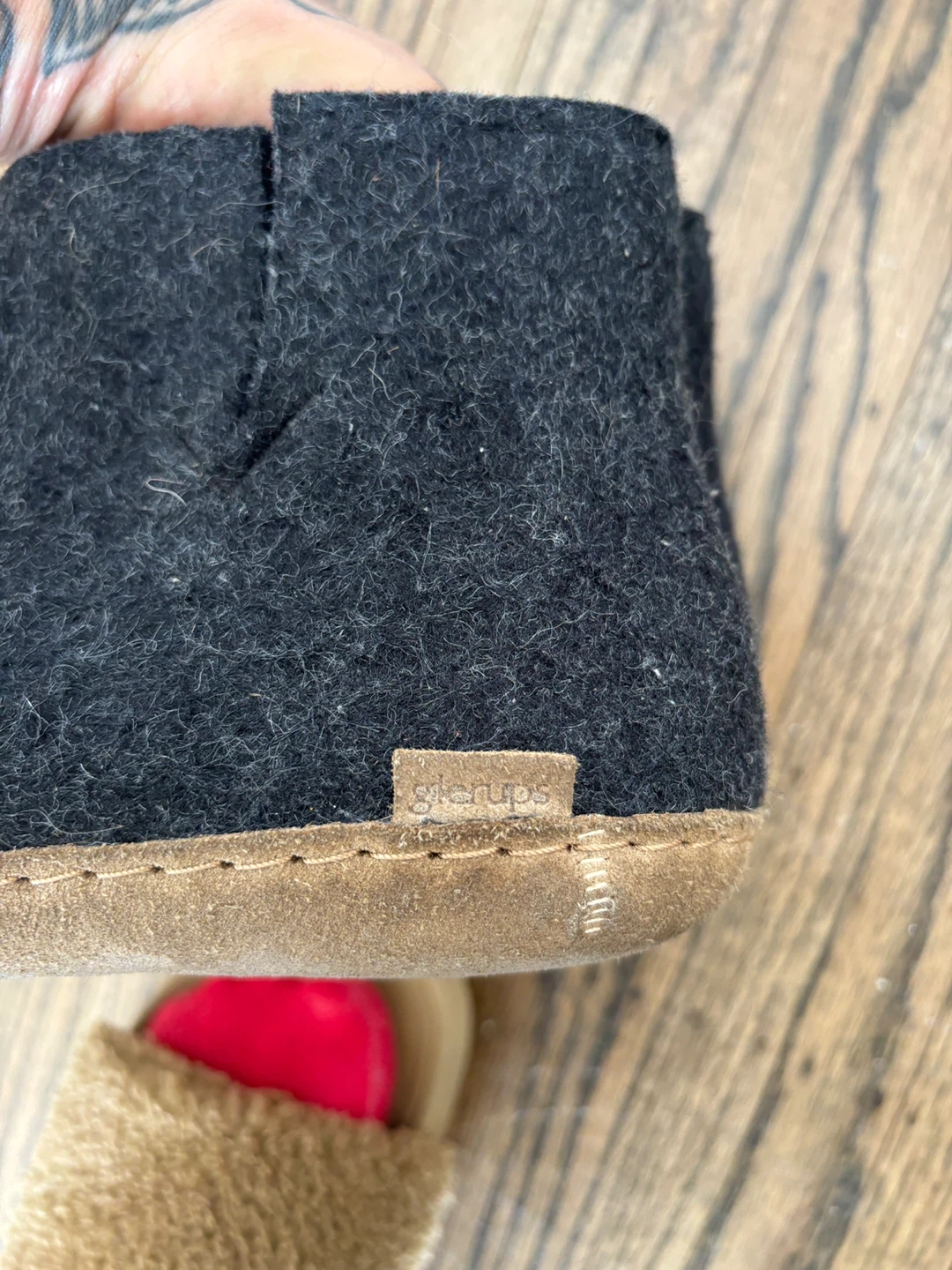 Glerups Charcoal Felt Boots - photo 4