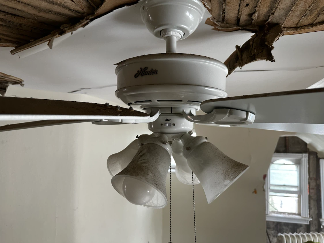 Hunter White Ceiling Fan - photo 4