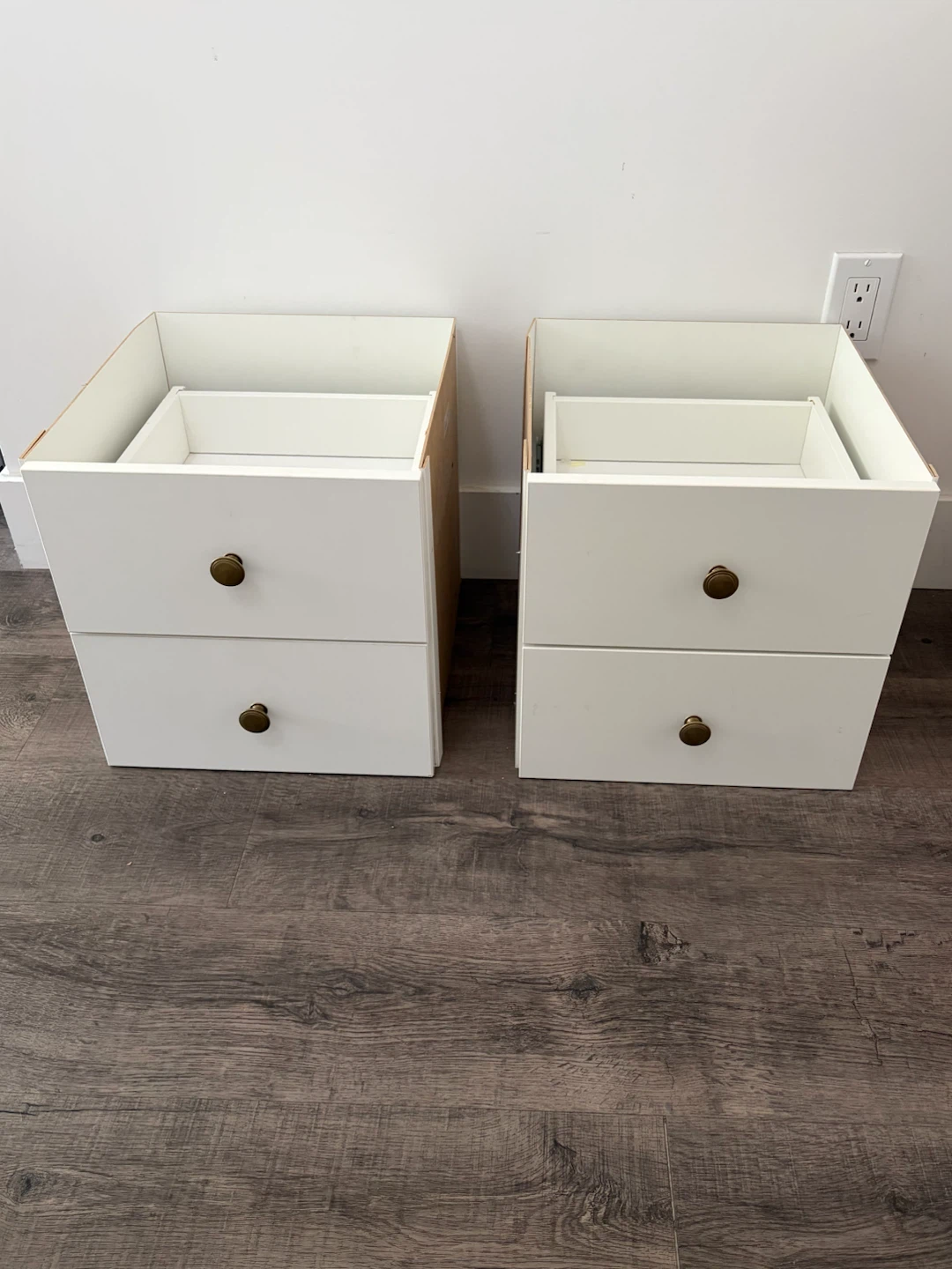 pair of IKEA KALLAX inserts drawers for $40