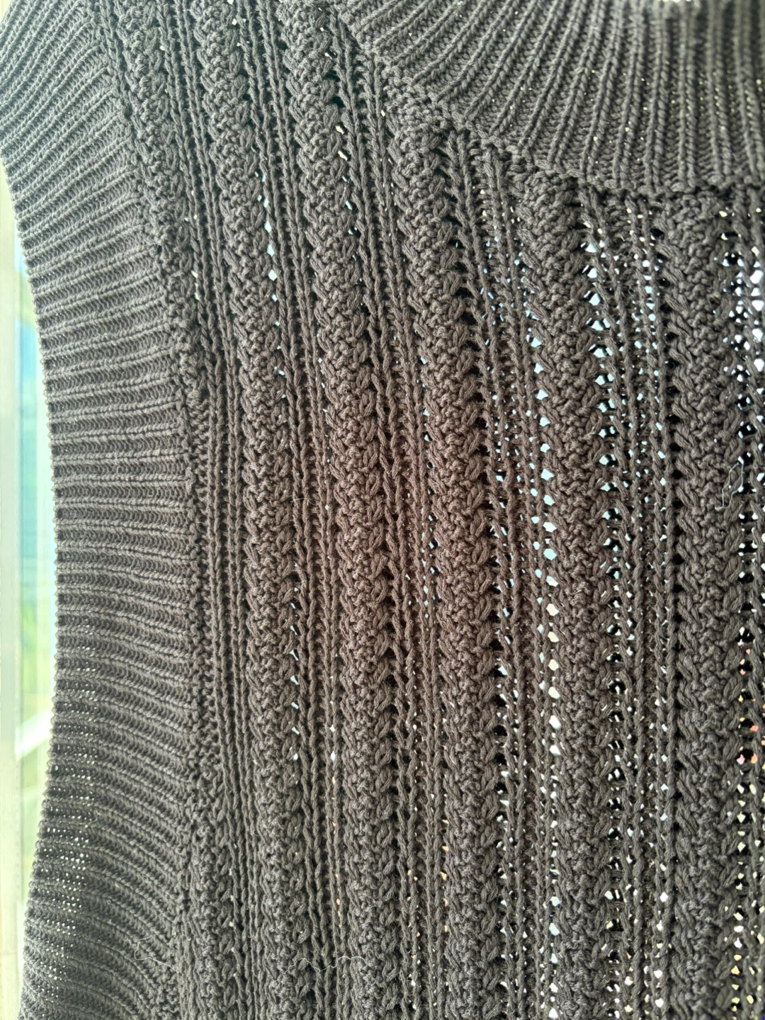 Black Sleeveless Knit Maxi Dress - photo 4