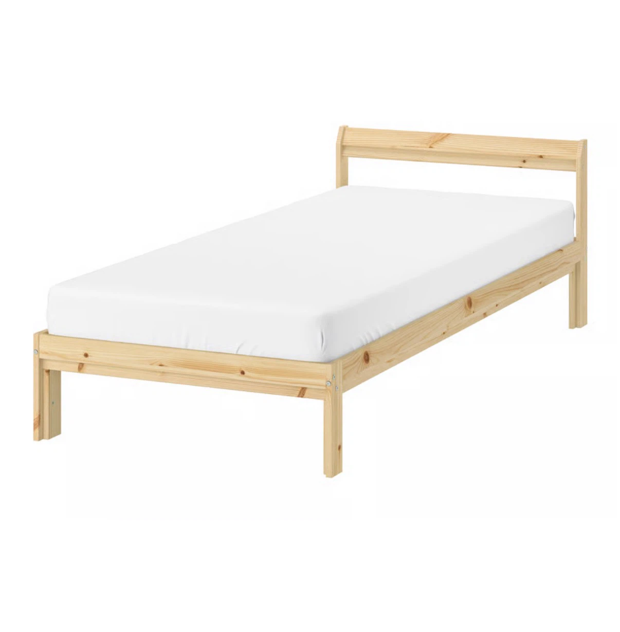 Twin Bed Frame with Mattress