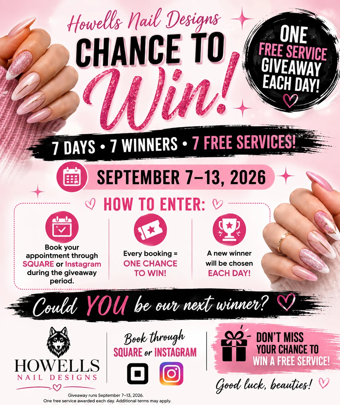 Free Service Giveaway