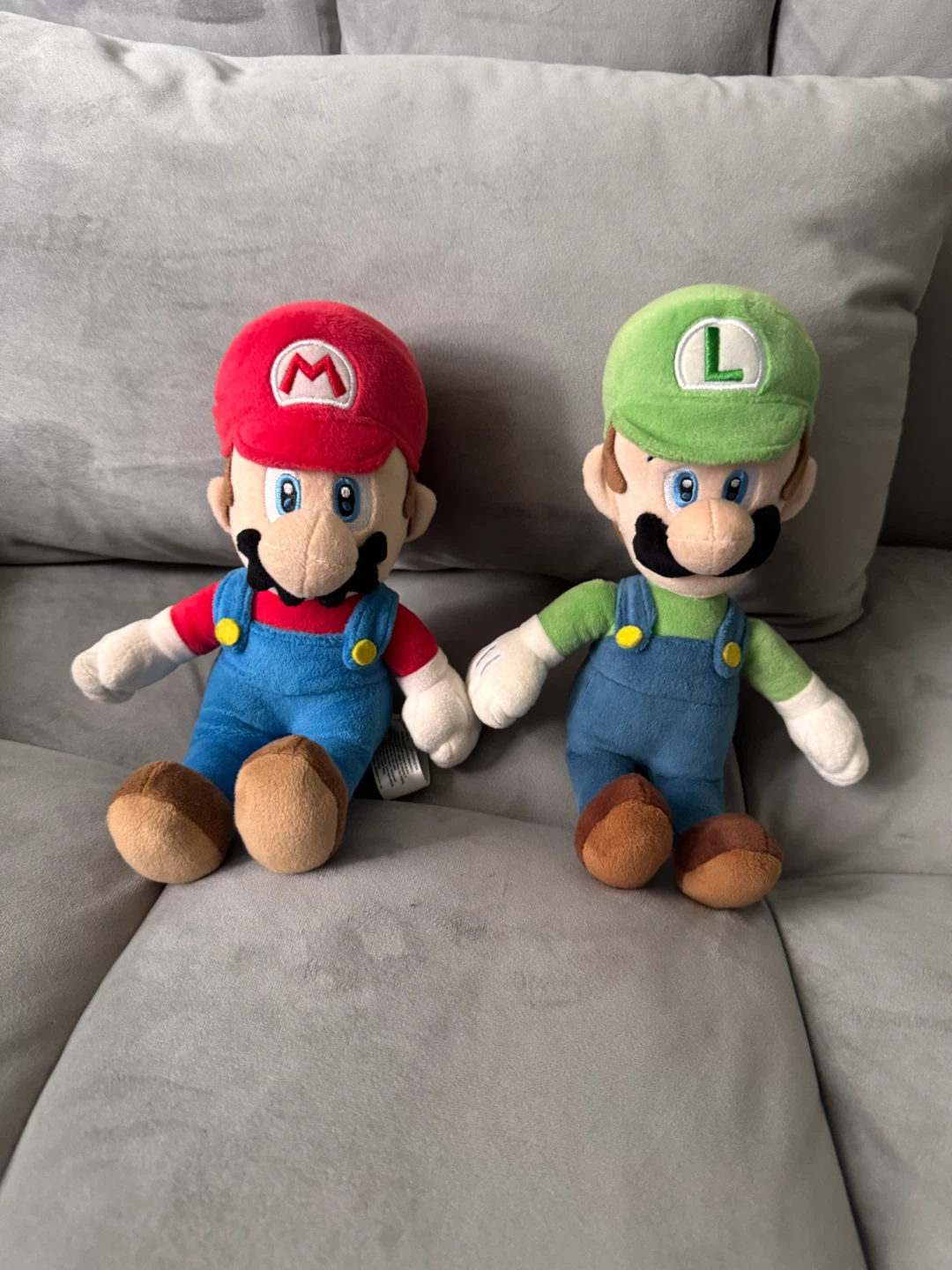 Super Mario and luigi plush