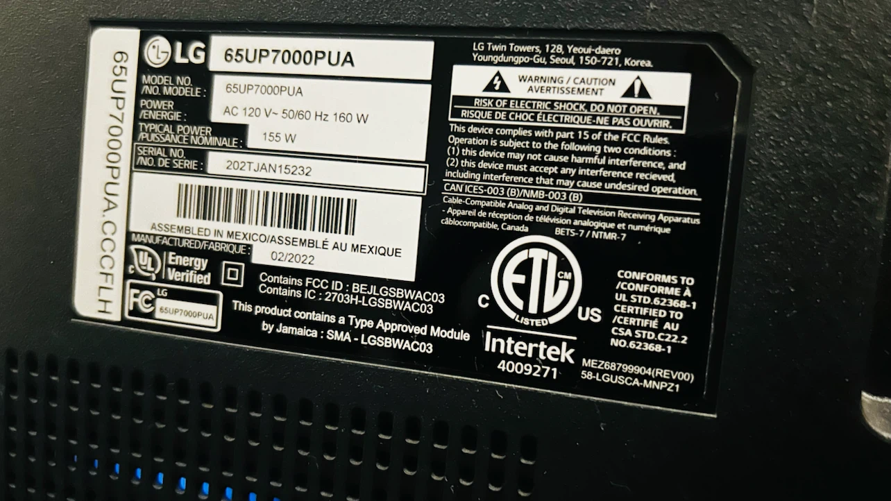 LG 65UP7000PUA 65-inch Smart TV - photo 3