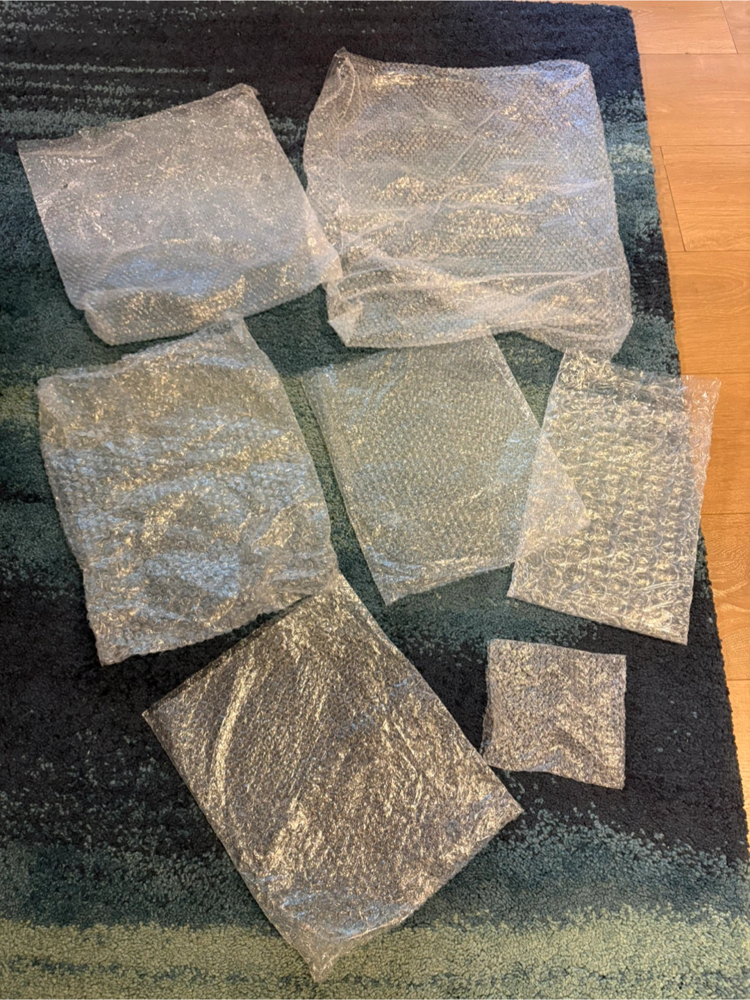 Assorted Bubble Wrap Packaging