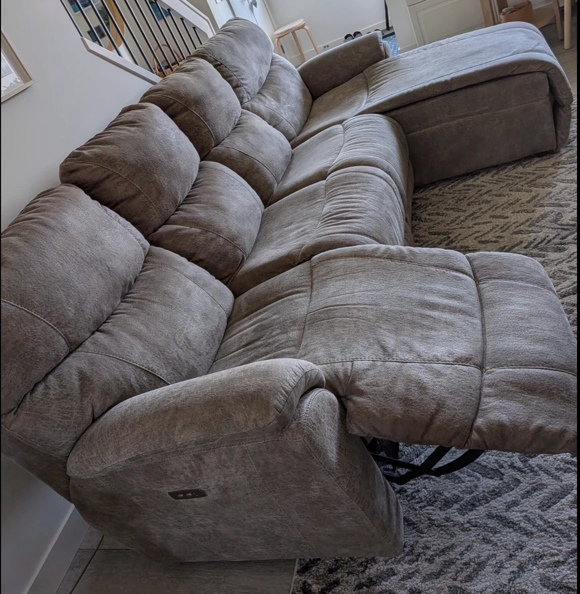 Lazy Boy Sectional Couchb - photo 3