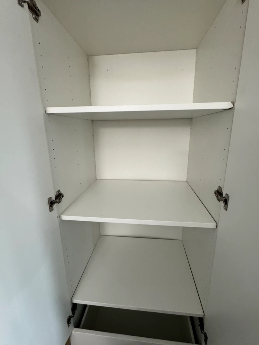 White Wardrobe with Drawers - photo 3