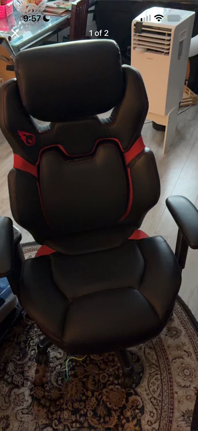 Black and Red Gaming Chair