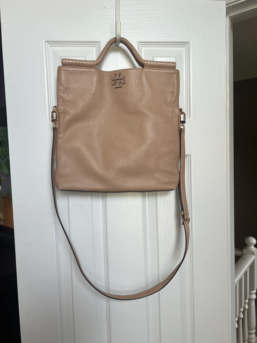 Authentic Tory Burch Leather Tote/crossbody Bag - photo 2