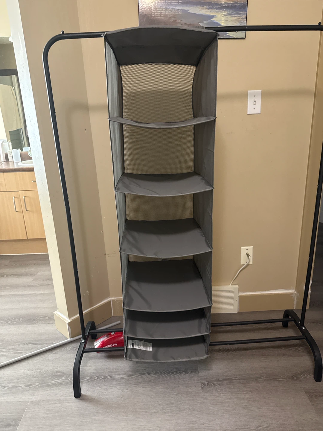 IKEA SKUBB Hanging Storage Organizer Grey 35x45x125 cm