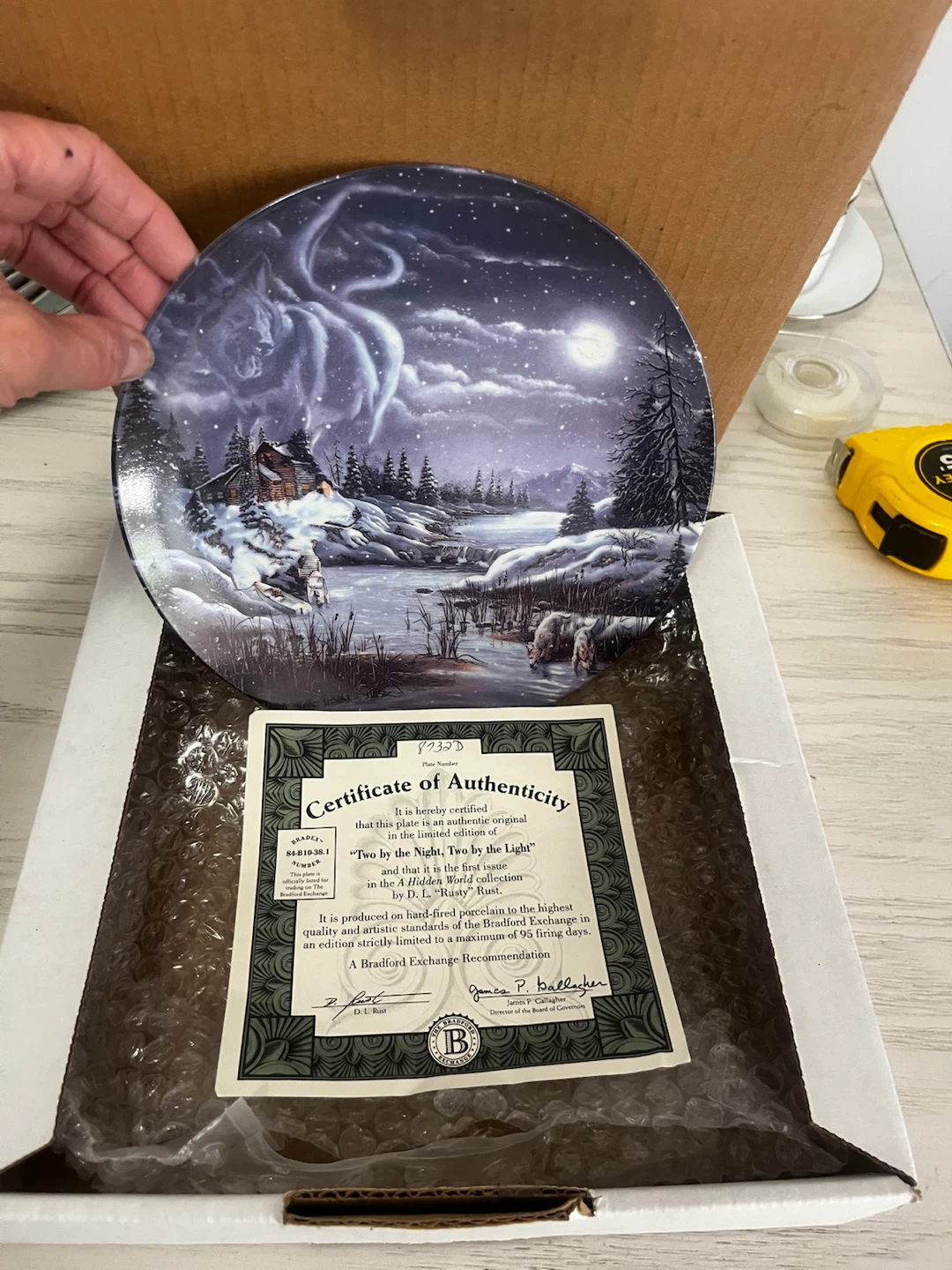 Bradford Exchange Collector Plate