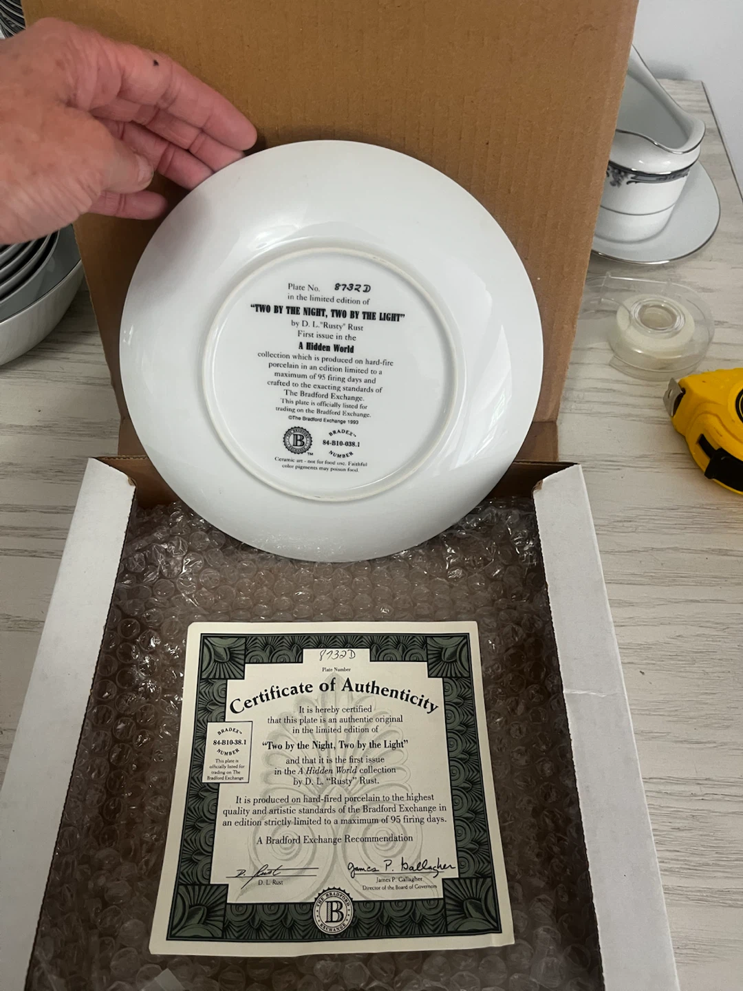 Bradford Exchange Collector Plate - photo 2