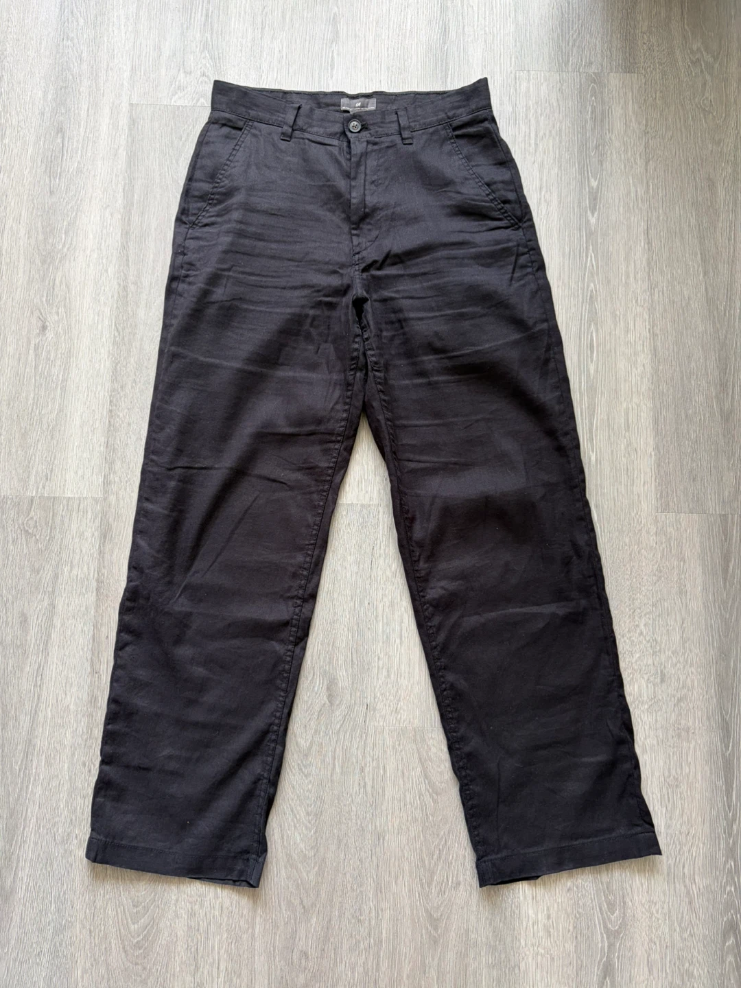H&M Relaxed Fit Black Pants