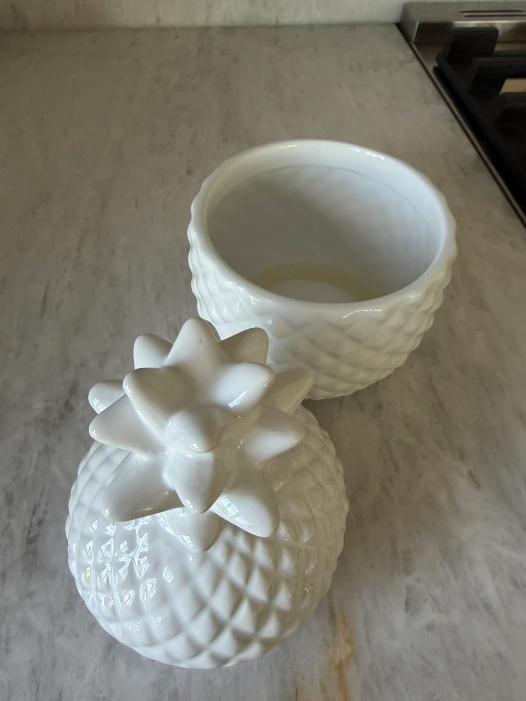 Pineapple Jar with Lid - photo 2