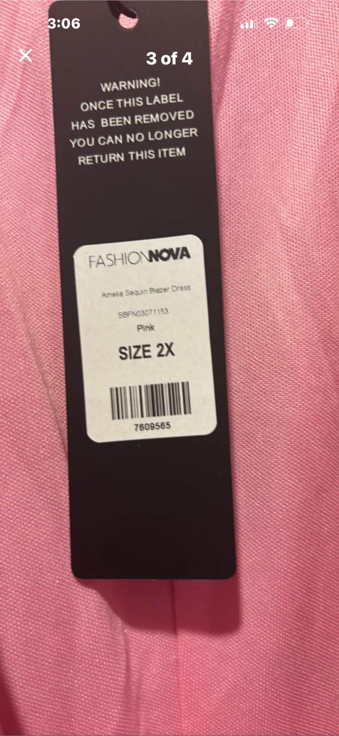 Fashion Nova Sequin Blazer - photo 2