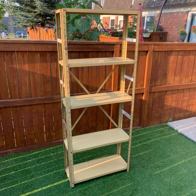 5 Tier Metal Shelving Unit Storage Shelf Garage Workshop Rack