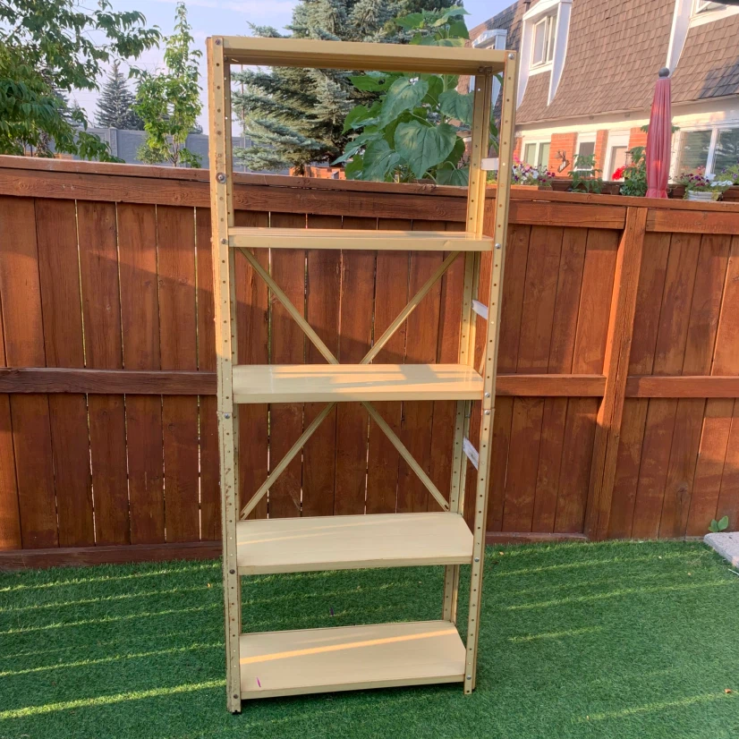 5 Tier Metal Shelving Unit Storage Shelf Garage Workshop Rack - photo 2