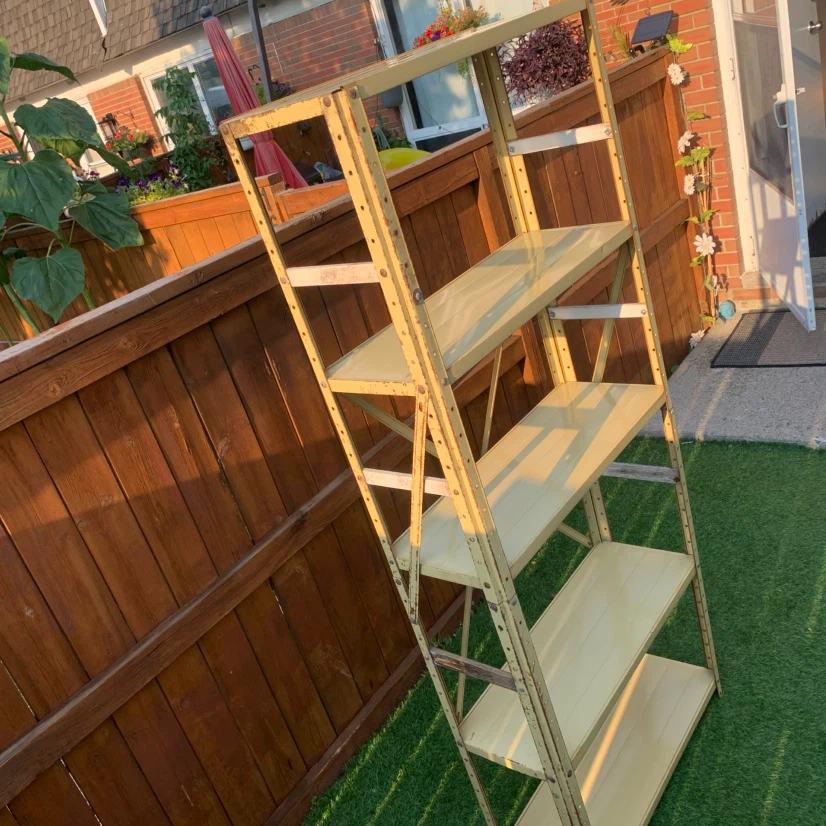 5 Tier Metal Shelving Unit Storage Shelf Garage Workshop Rack - photo 3