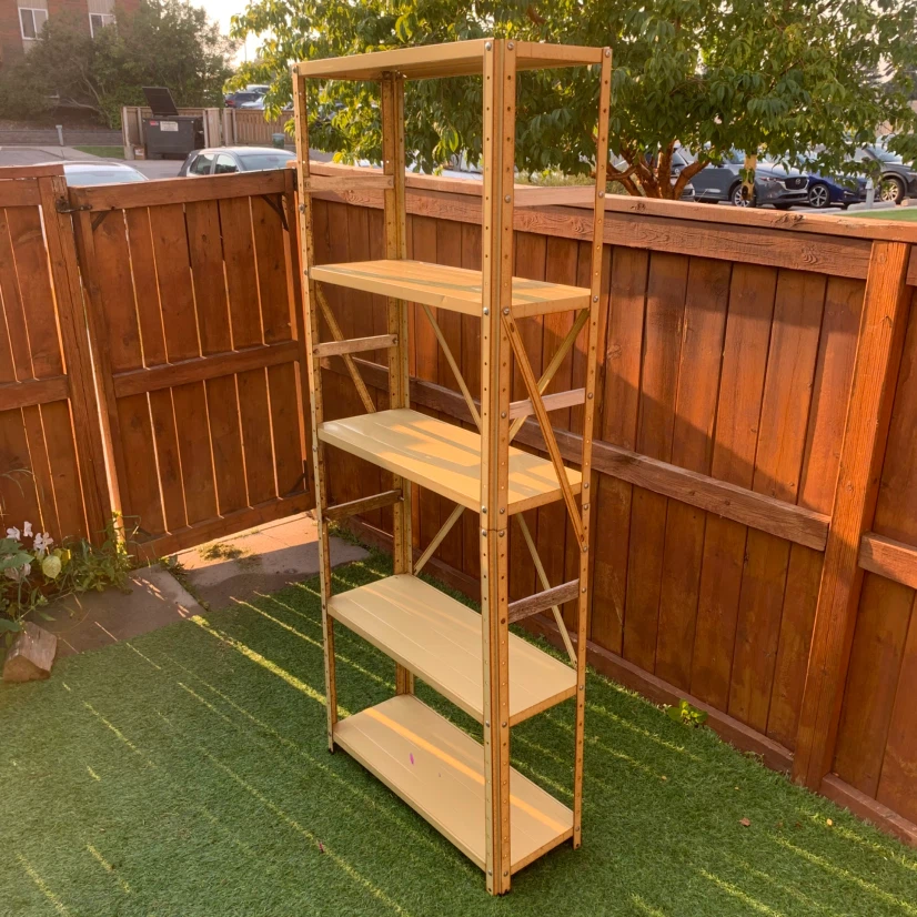 5 Tier Metal Shelving Unit Storage Shelf Garage Workshop Rack - photo 4