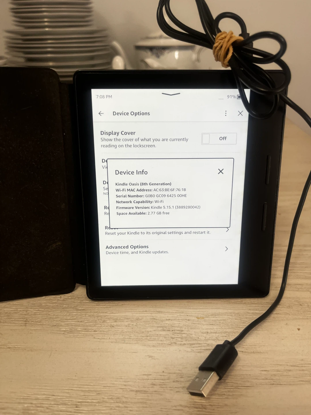 Amazon Kindle Oasis (8th Gen) e-reader - photo 2