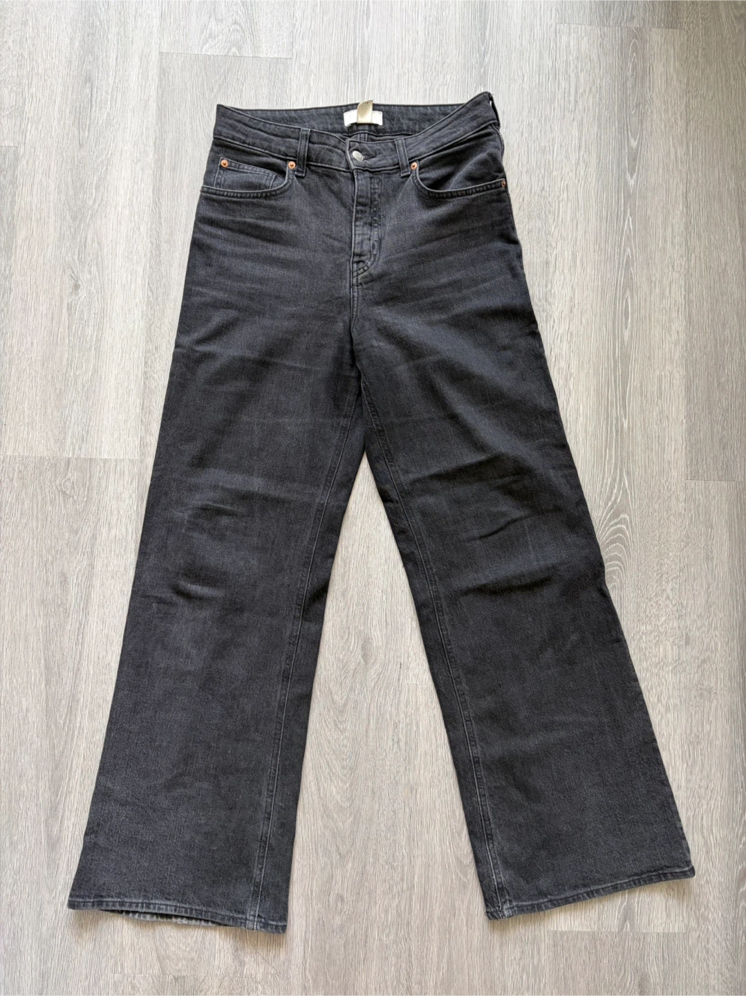 Dark Wash Wide Leg Jeans