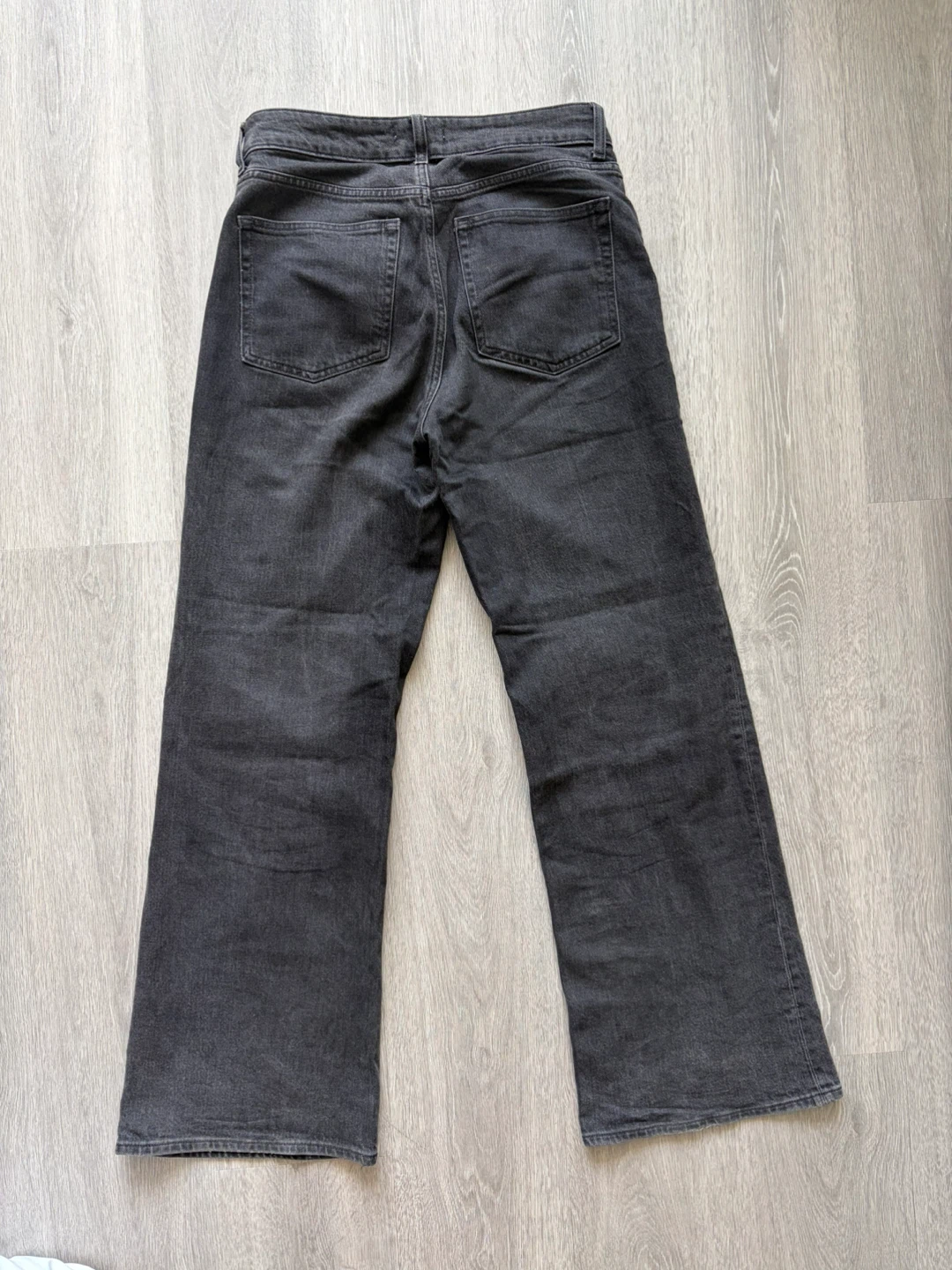 Dark Wash Wide Leg Jeans - photo 2